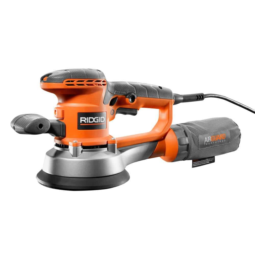 Ponceuse orbitale aléatoire double à vitesse variable de 6 po, 4 A, avec fil, technologie AIRGUARD
