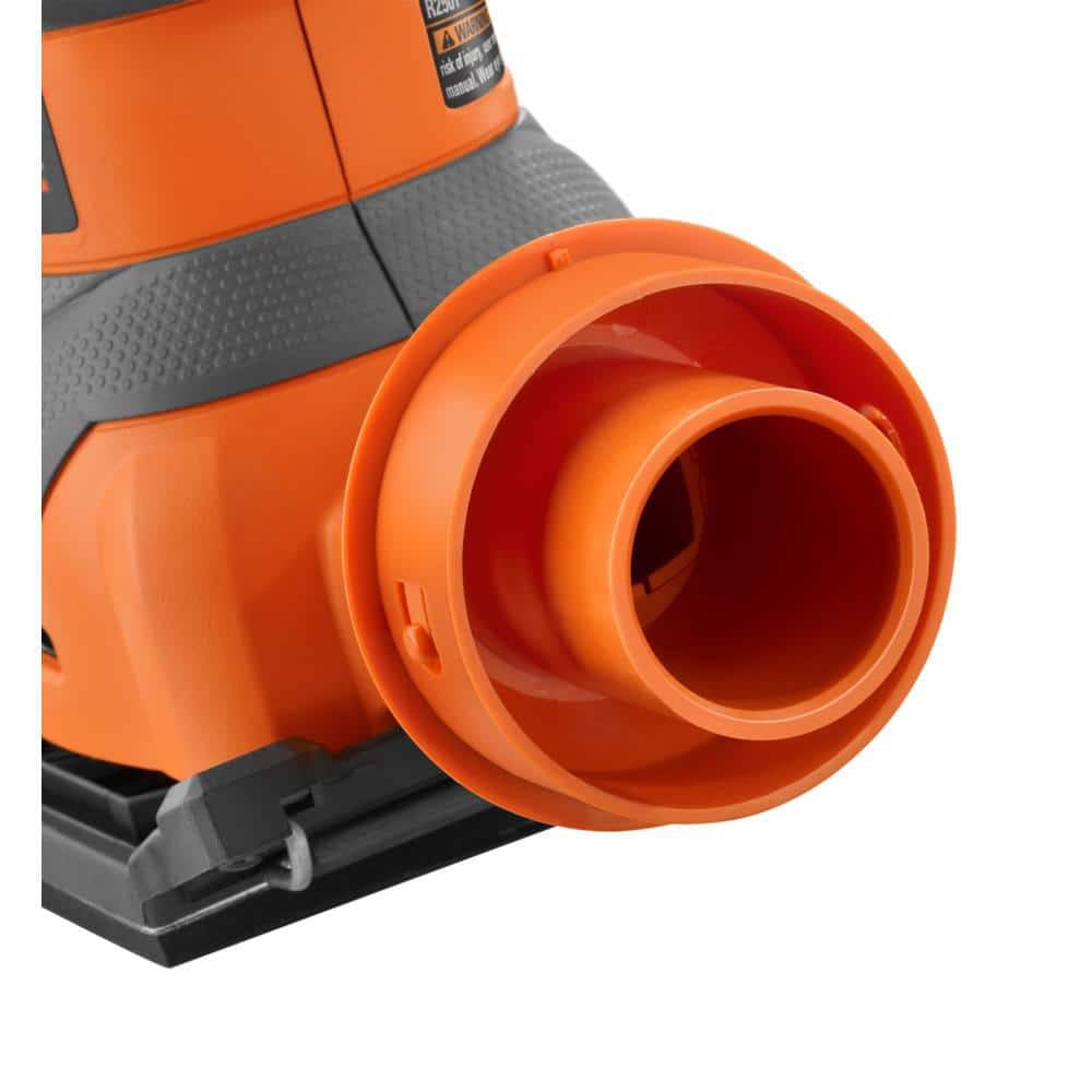Ponceuse filaire 1/4 feuille de 2,4 A avec technologie AIRGUARD