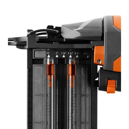 Pneumatic 18-Gauge 2-1/8 in. Brad Nailer with CLEAN DRIVE Technology, and Tool Bag