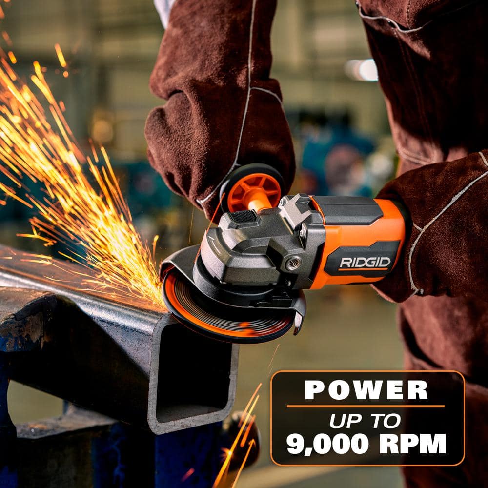 18V Brushless Cordless 4-1/2 in. Paddle Switch Angle Grinder (Tool Only)