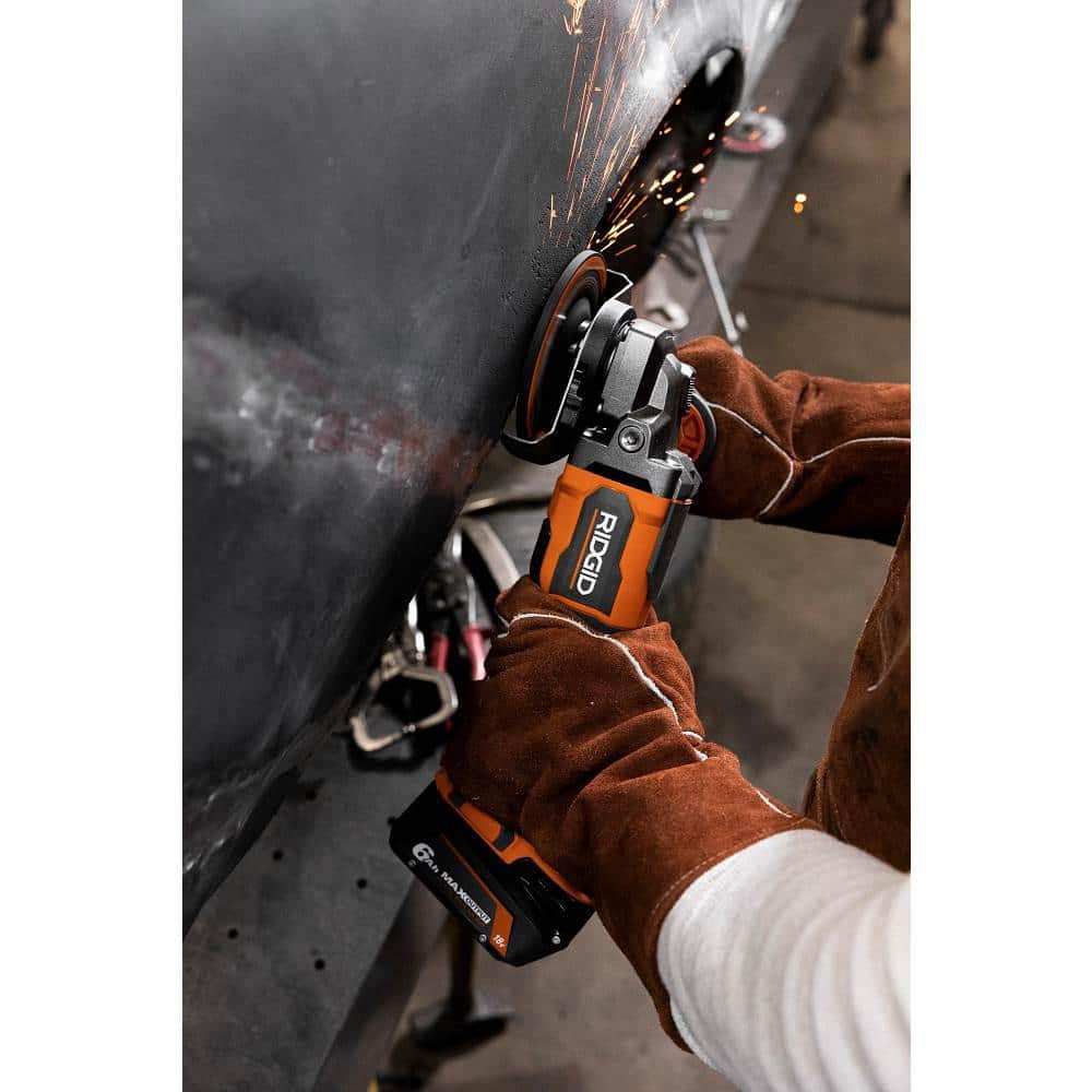 18V Brushless Cordless 4-1/2 in. Paddle Switch Angle Grinder (Tool Only)