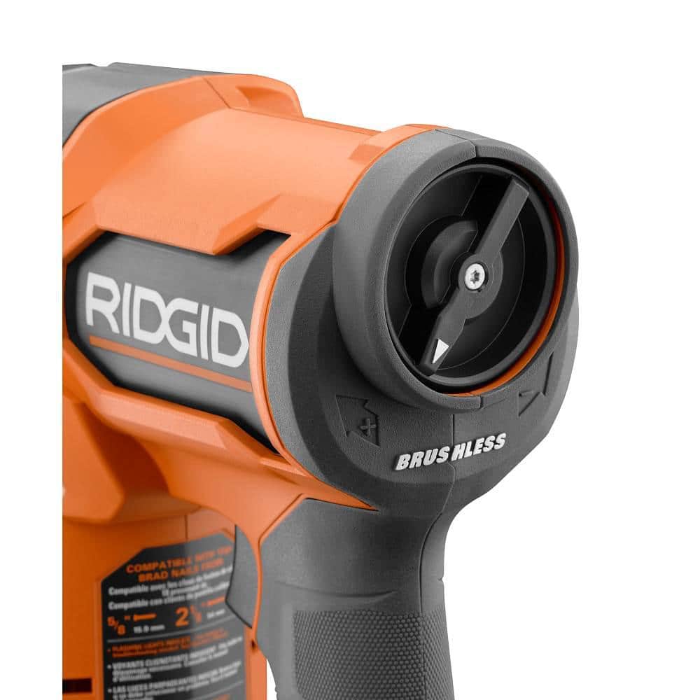 18V Brushless Cordless 18-Gauge 2-1/8 in. Brad Nailer (Tool Only) with CLEAN DRIVE Technology