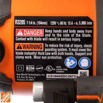 15 Amp 7-1/4 in. Circular Saw
