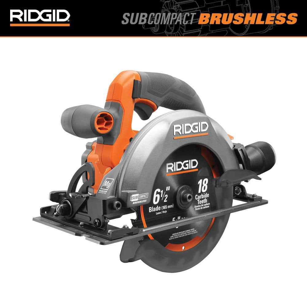 18V SubCompact Brushless Cordless 6-1/2 in. Circular Saw (Tool Only)