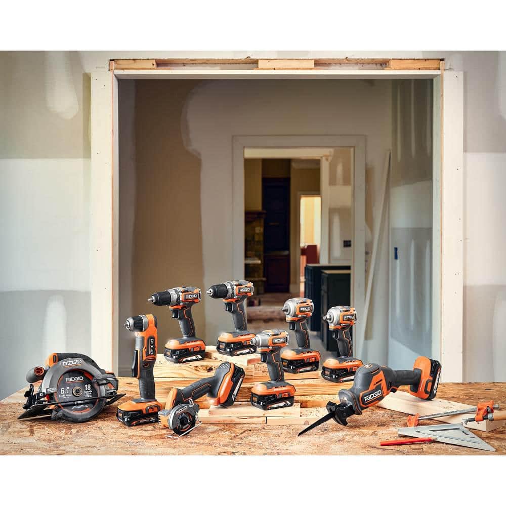18V SubCompact Brushless Cordless 6-1/2 in. Circular Saw Kit with 4.0 Ah MAX Output Battery and Charger R8656K