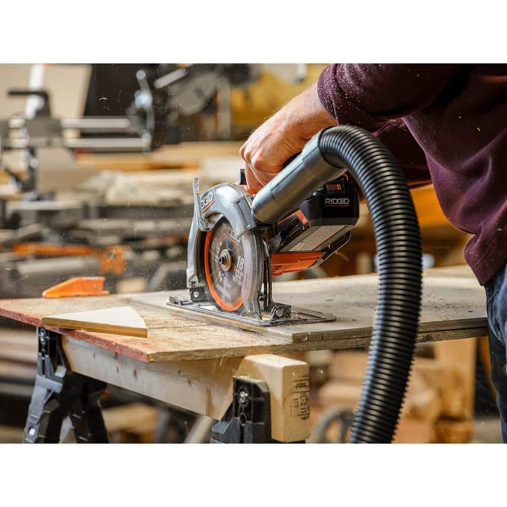 18V SubCompact Brushless Cordless 6-1/2 in. Circular Saw Kit with 4.0 Ah MAX Output Battery and Charger R8656K