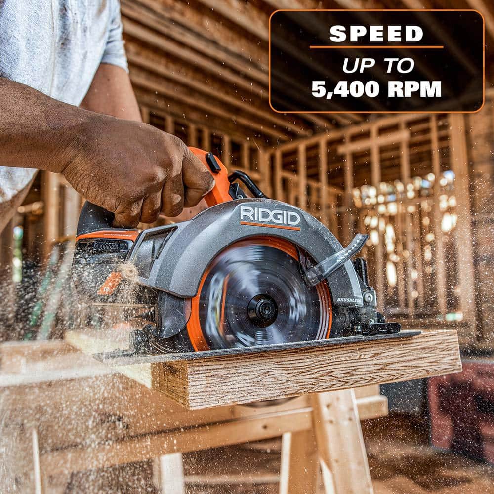 18V Brushless Cordless 7-1/4 in. Circular Saw (Tool Only)