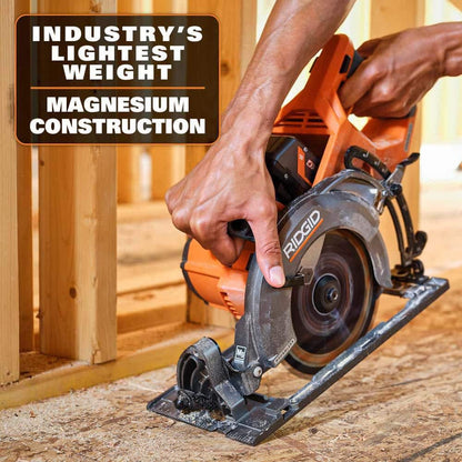 18V Brushless Cordless 7-1/4 in. Rear Handle Circular Saw (Tool Only)