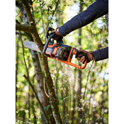 18V Brushless 12 in. Electric Battery Chainsaw with 6.0 Ah MAX Output Battery and Charger