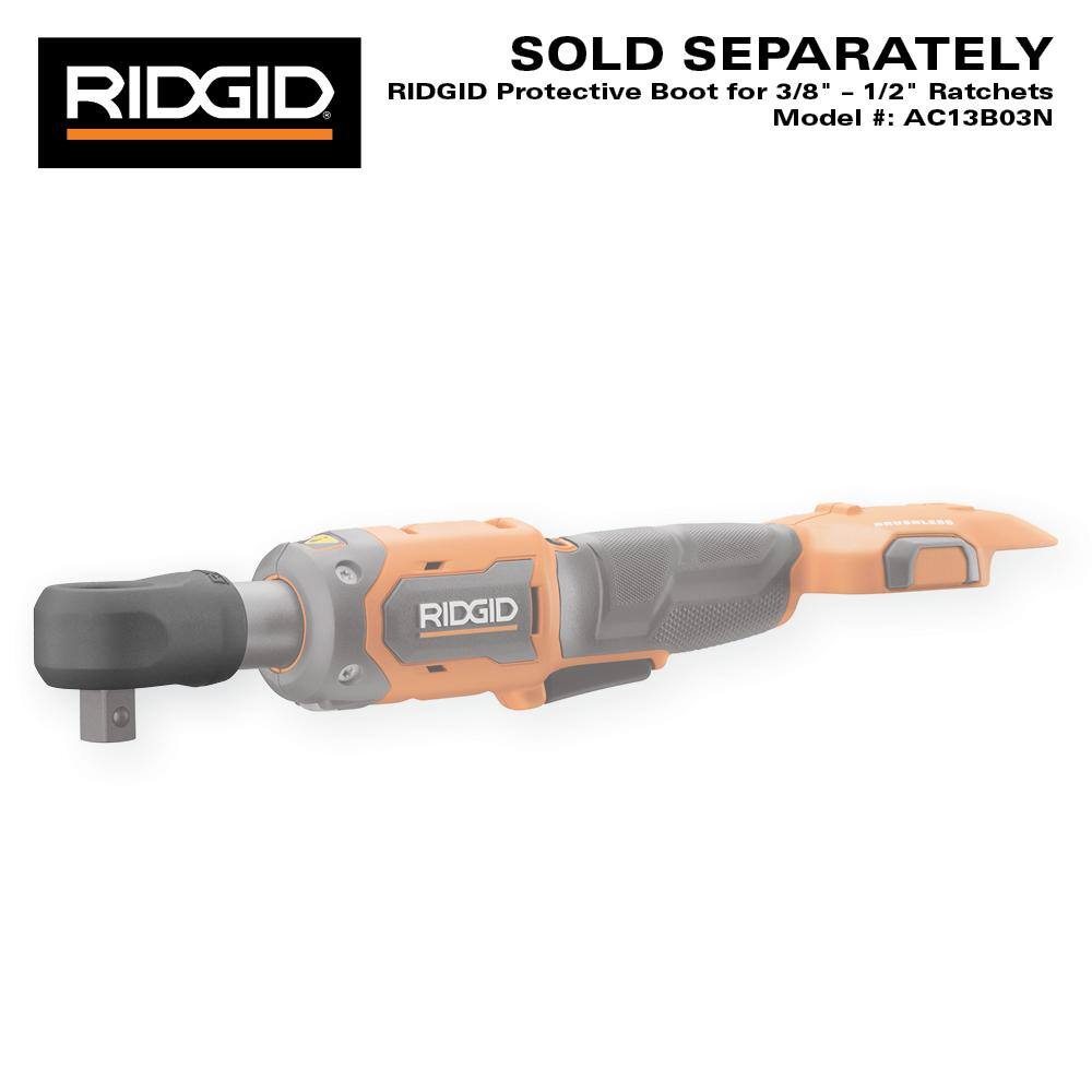 18V Brushless Cordless 1/2 in. Ratchet (Tool Only)