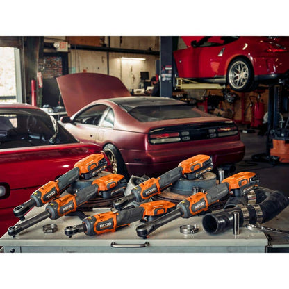 18V Brushless Cordless 1/4 in. Extended Reach Ratchet (Tool Only)
