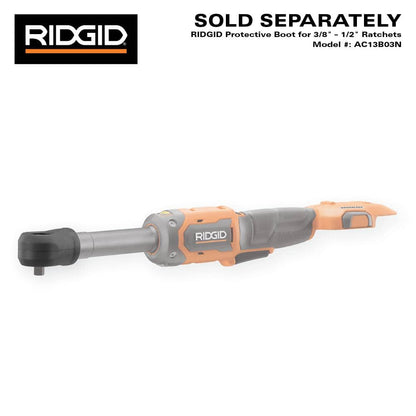 18V Brushless Cordless 3/8 in. Extended Reach Ratchet (Tool Only)