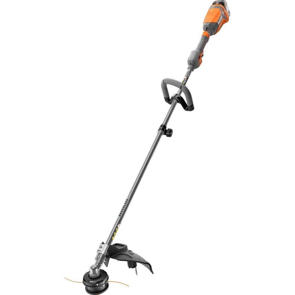 18V Brushless 14 in. Cordless Battery String Trimmer with 4.0 Ah Lithium-Ion Battery