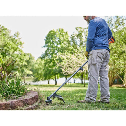 18V Brushless 14 in. Cordless Battery String Trimmer with 4.0 Ah Lithium-Ion Battery