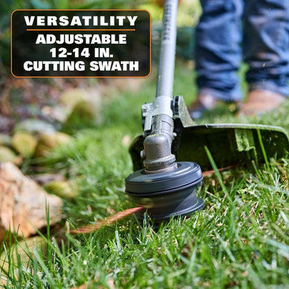 18V Brushless 14 in. Cordless Battery String Trimmer with 4.0 Ah Lithium-Ion Battery