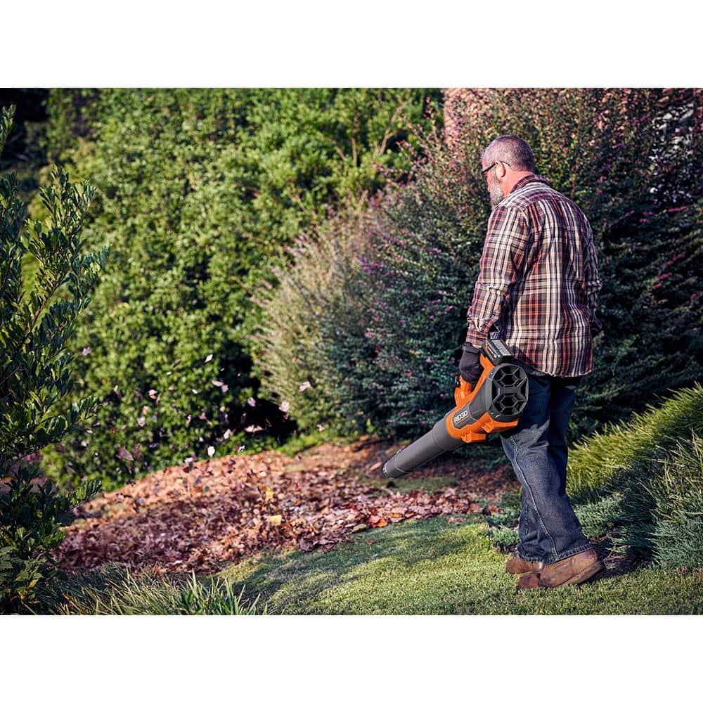 18V Brushless 14 in. Cordless Battery String Trimmer and Leaf Blower 2-Tool Combo Kit with 4.0 Ah Battery and Charger