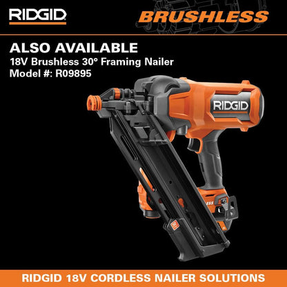 Pneumatic 30 to 34-Degree 3-1/2 in. Clipped Head Framing Nailer