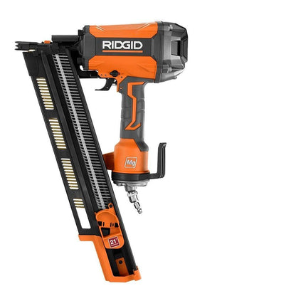 Pneumatic 21-Degree 3-1/2 in. Round Head Framing Nailer