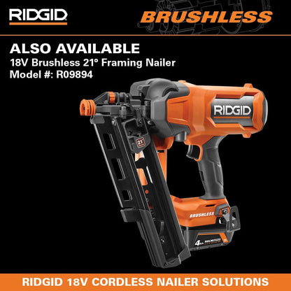 Pneumatic 21-Degree 3-1/2 in. Round Head Framing Nailer