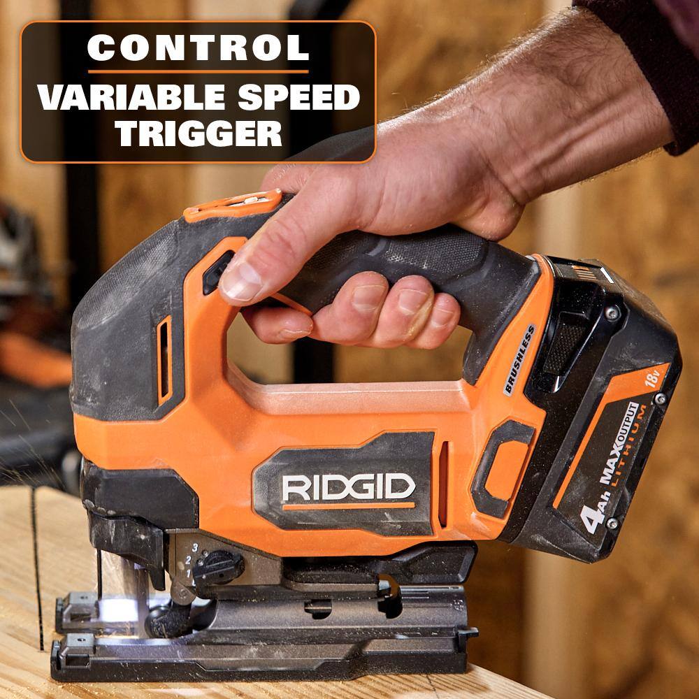 18V Brushless Cordless Jig Saw (Tool Only)