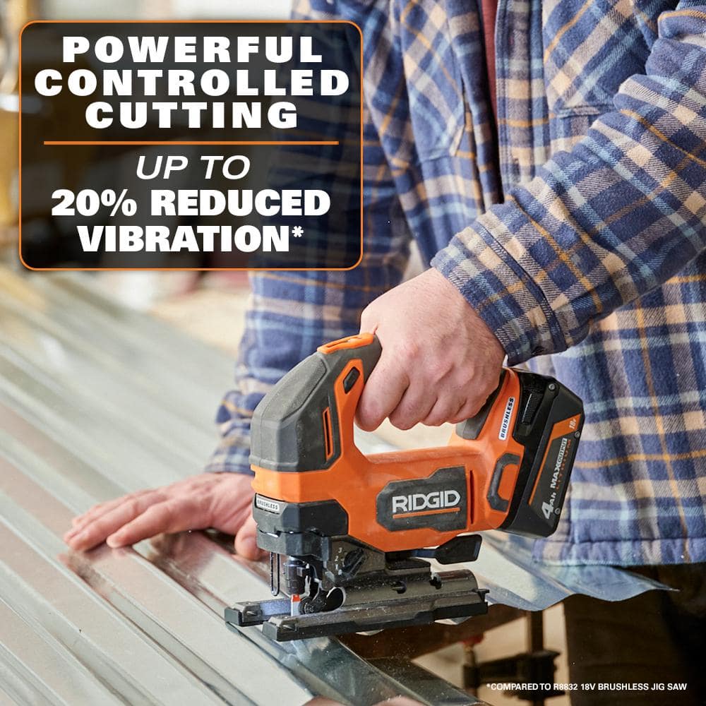 18V Brushless Cordless Jig Saw (Tool Only)