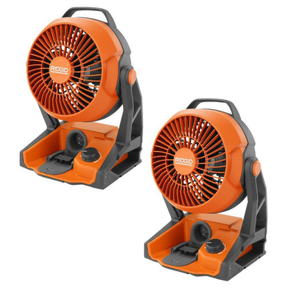 18V Cordless Hybrid Jobsite Fan 2-Pack (Tools Only)