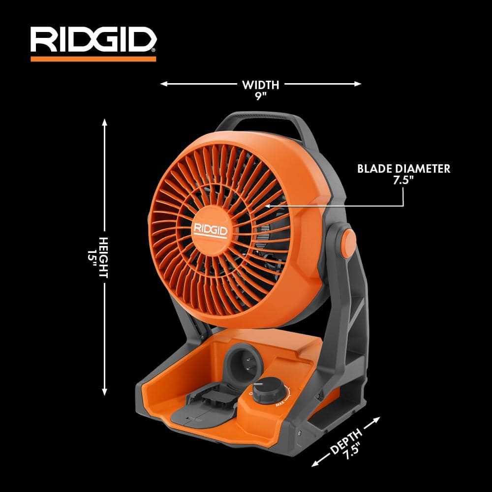 18V Cordless Hybrid Jobsite Fan 2-Pack (Tools Only)