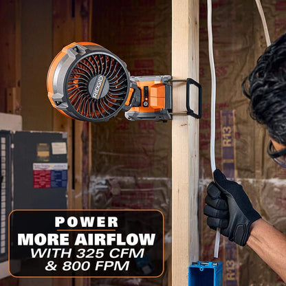 18V SubCompact Brushless Cordless Magnetic Clamp Fan 2-Pack (Tool Only)