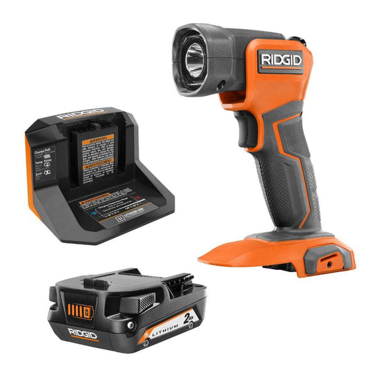 18V LED Worklight Kit with 2.0 Ah Battery and Charger