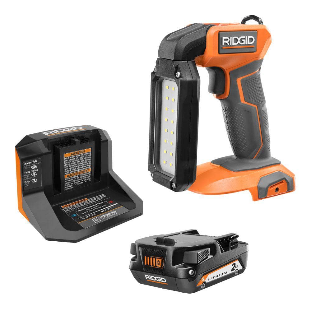 18V Cordless LED Stick Light Kit with 2.0 Ah Battery and Charger