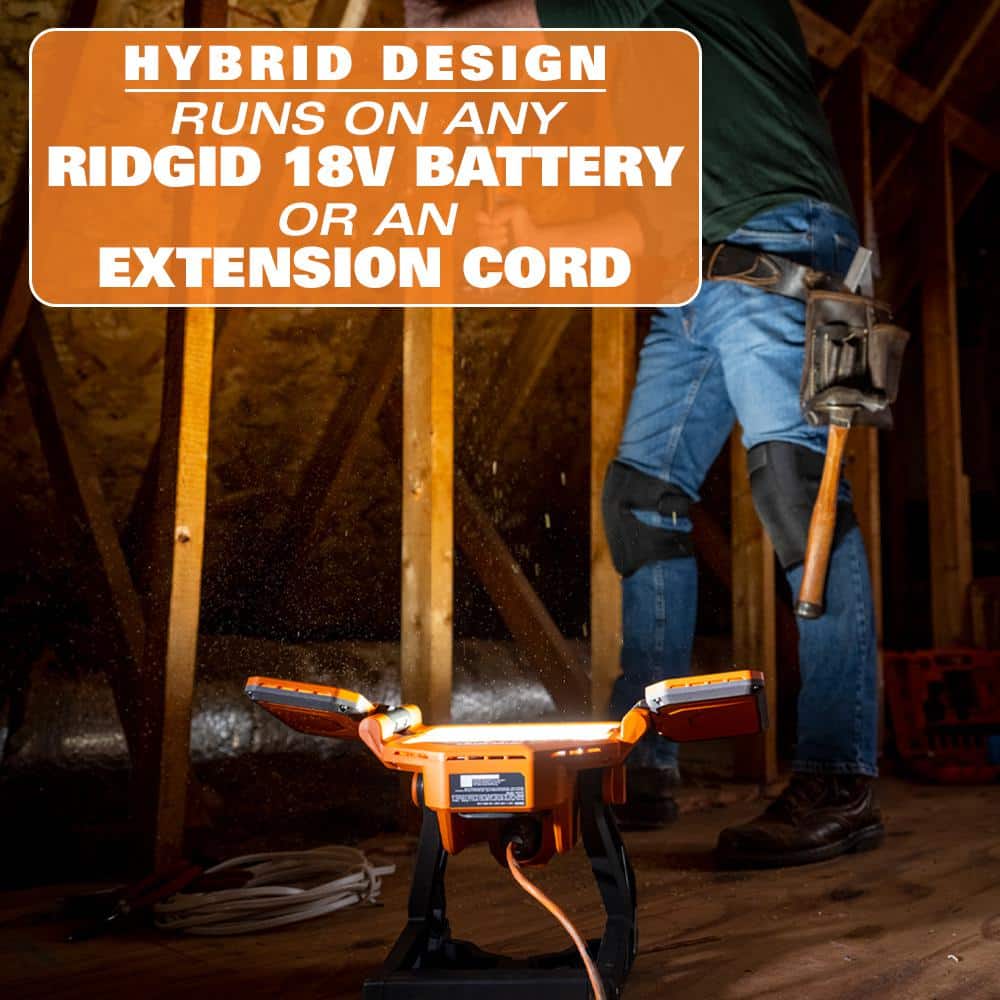 18V Cordless Hybrid LED Panel Light (Tool Only)