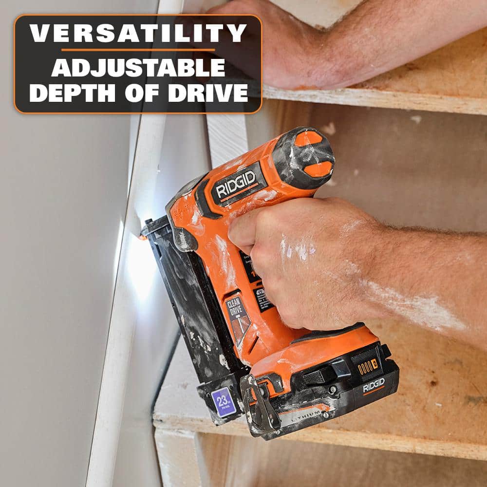 18V Cordless 23-Gauge 1-3/8 in. Headless Pin Nailer (Tool Only)