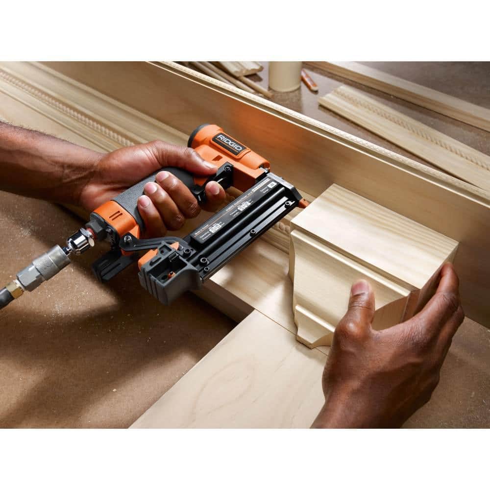 Pneumatic 23-Gauge 1-3/8 in. Headless Pin Nailer with Dry-Fire Lockout