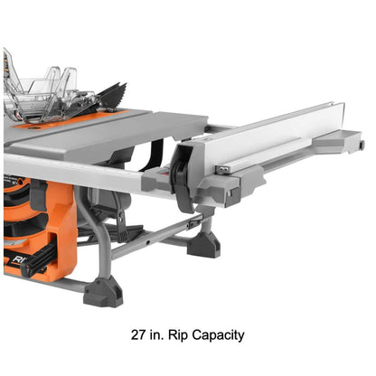 15 Amp 10 in. Portable Corded Jobsite Table Saw with Folding Stand