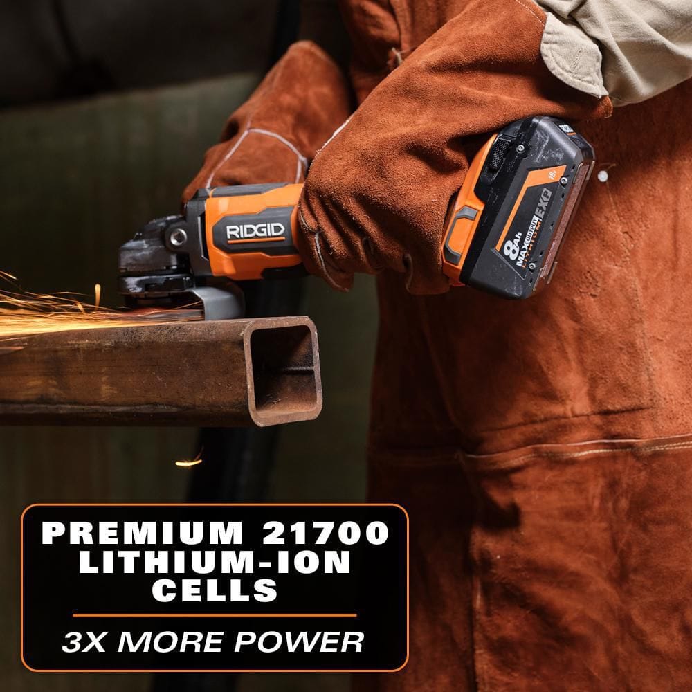 18V 8.0 Ah Max Output EXP Lithium-Ion Battery (2-Pack)
