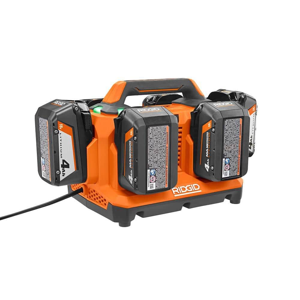 18V 6-Port Sequential Charger