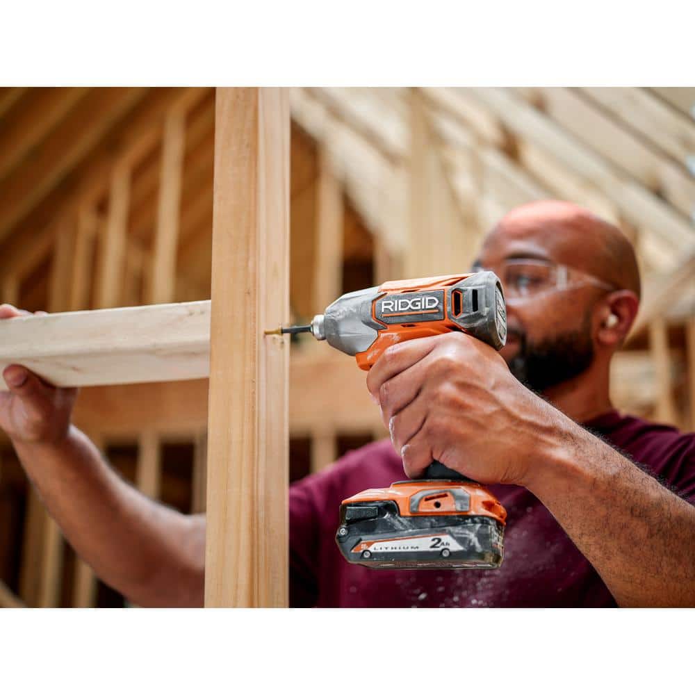 18V Cordless 10-Tool Combo Kit with 2.0 Ah Battery, 4.0 Ah Battery, Charger, and Tool Bag