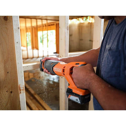 18V Cordless Reciprocating Saw Kit with 4.0 Ah Battery and Charger