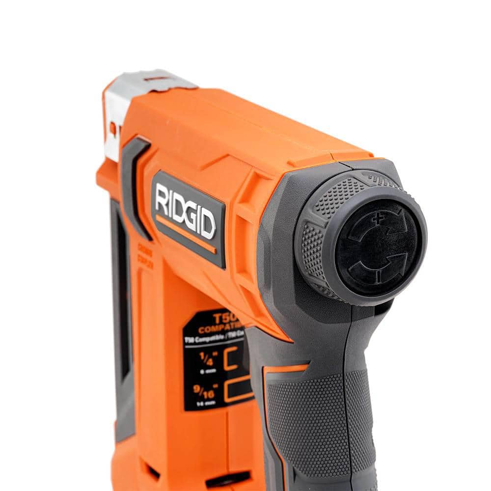 18V Cordless 3/8 in. Crown Stapler Kit with 2.0 Ah Battery and Charger